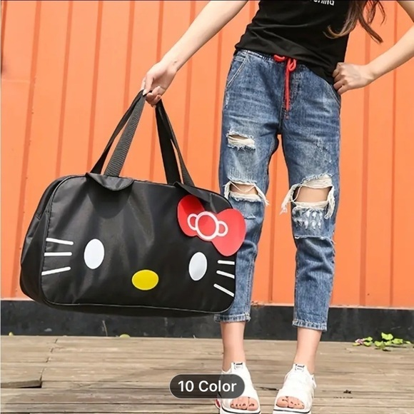 Hello Kitty Extra Large Pink Tote Bag NWT - Picture 4 of 4